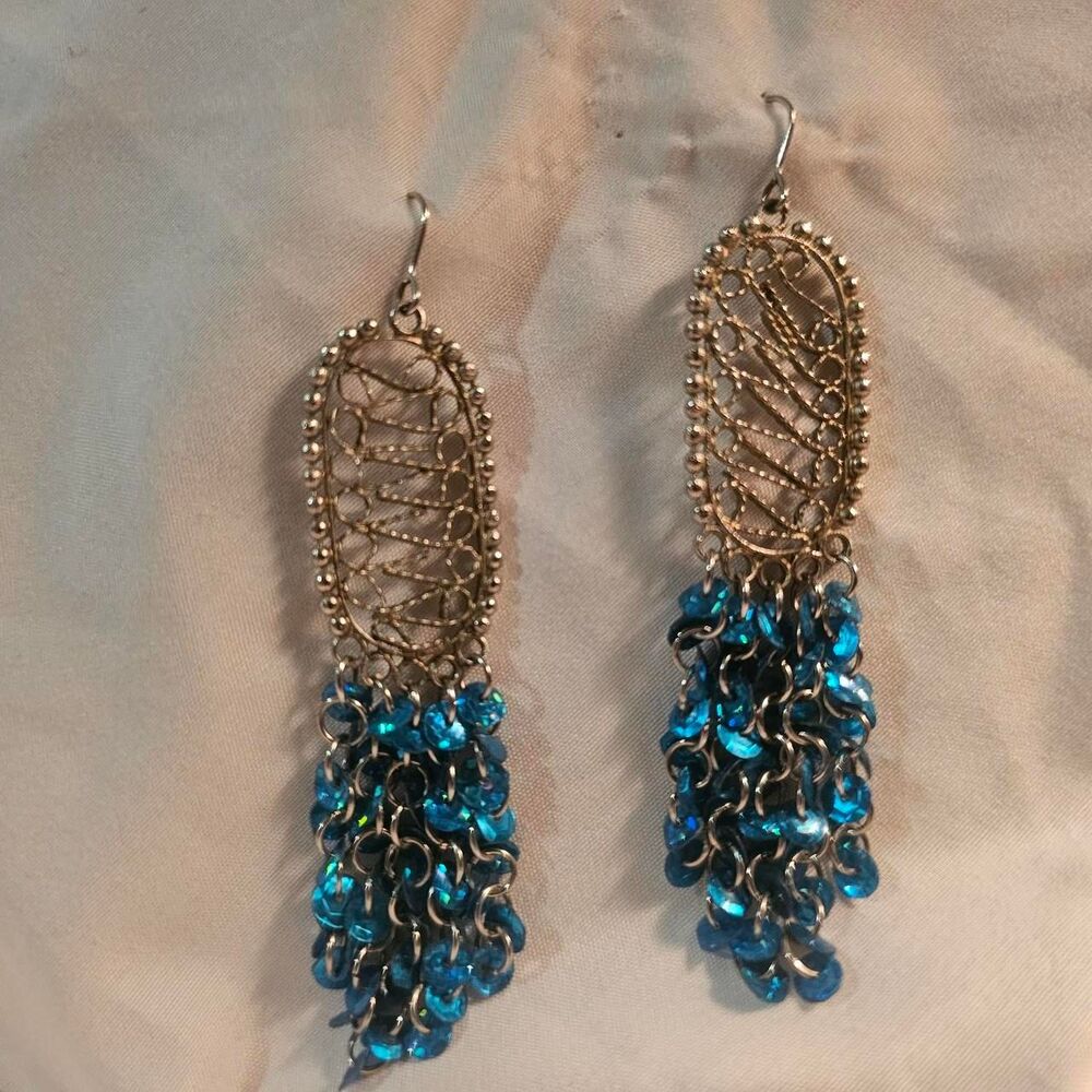 Unbranded Women's Blue and Silver Jewellery